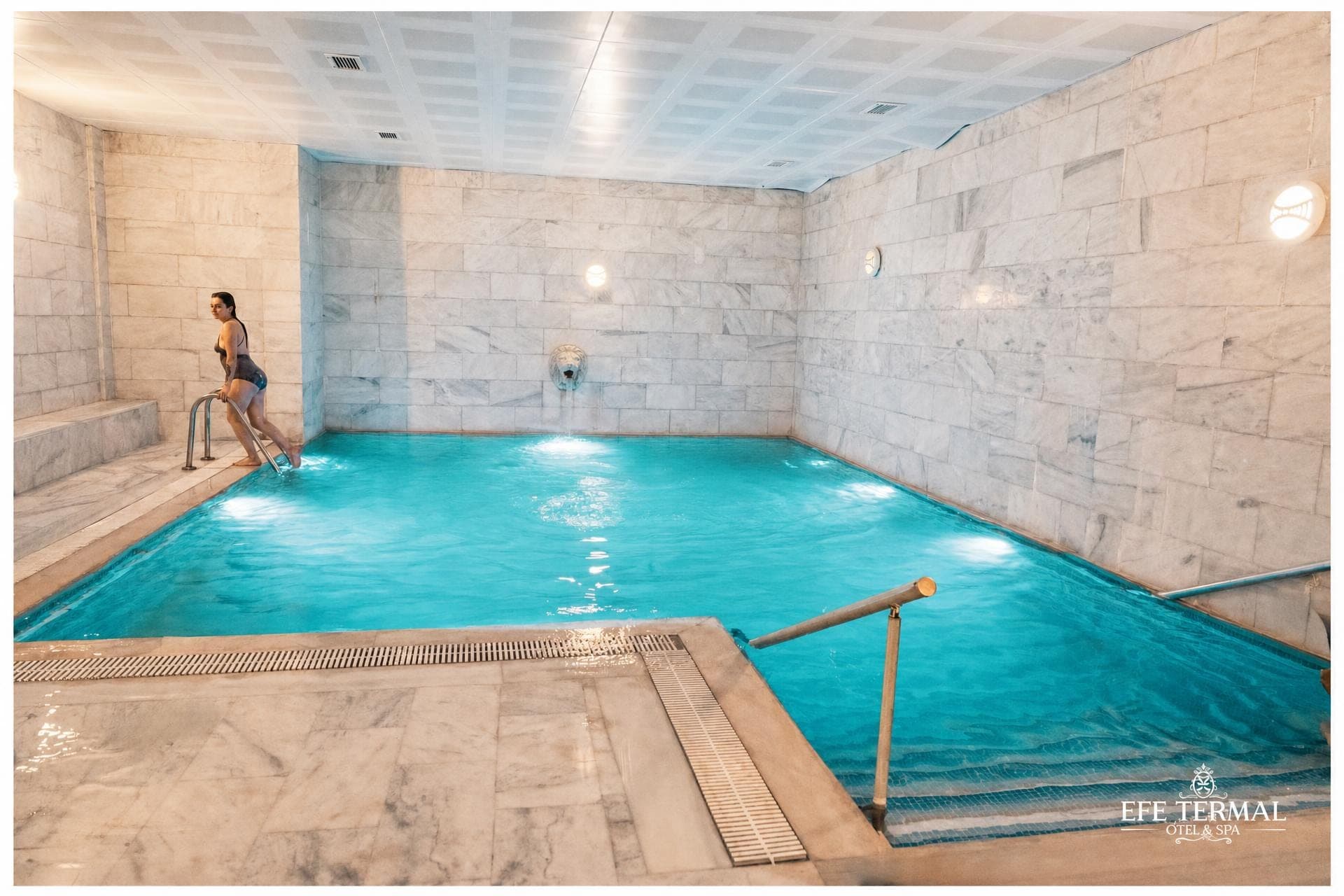 Efe Termal Otel — thermal pools, hammam and private-pool rooms